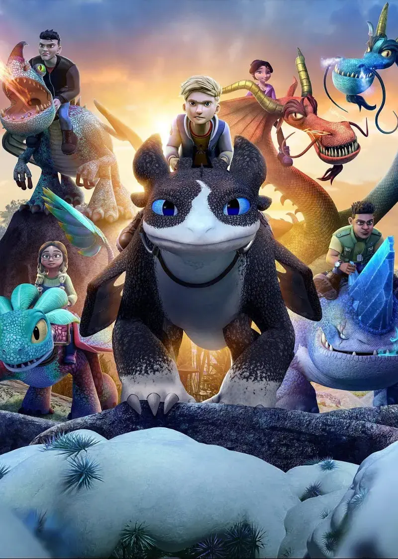 《驯龙高手：九大王国 第六季》：少年与龙的奇幻冒险再升级，守护和平的史诗篇章